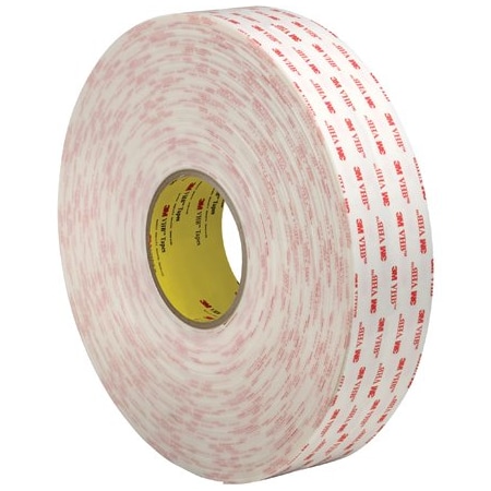3M 2'' x 5 yds. White 3M 4945 VHB Tape VHB494502R